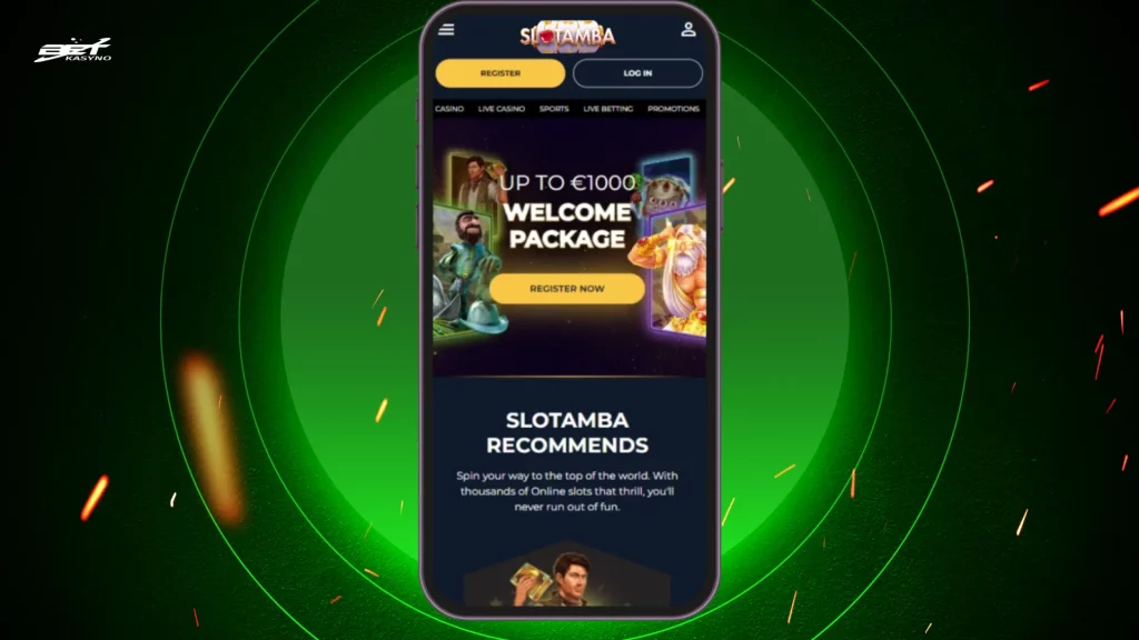 Slotamba casino dla smartfonów